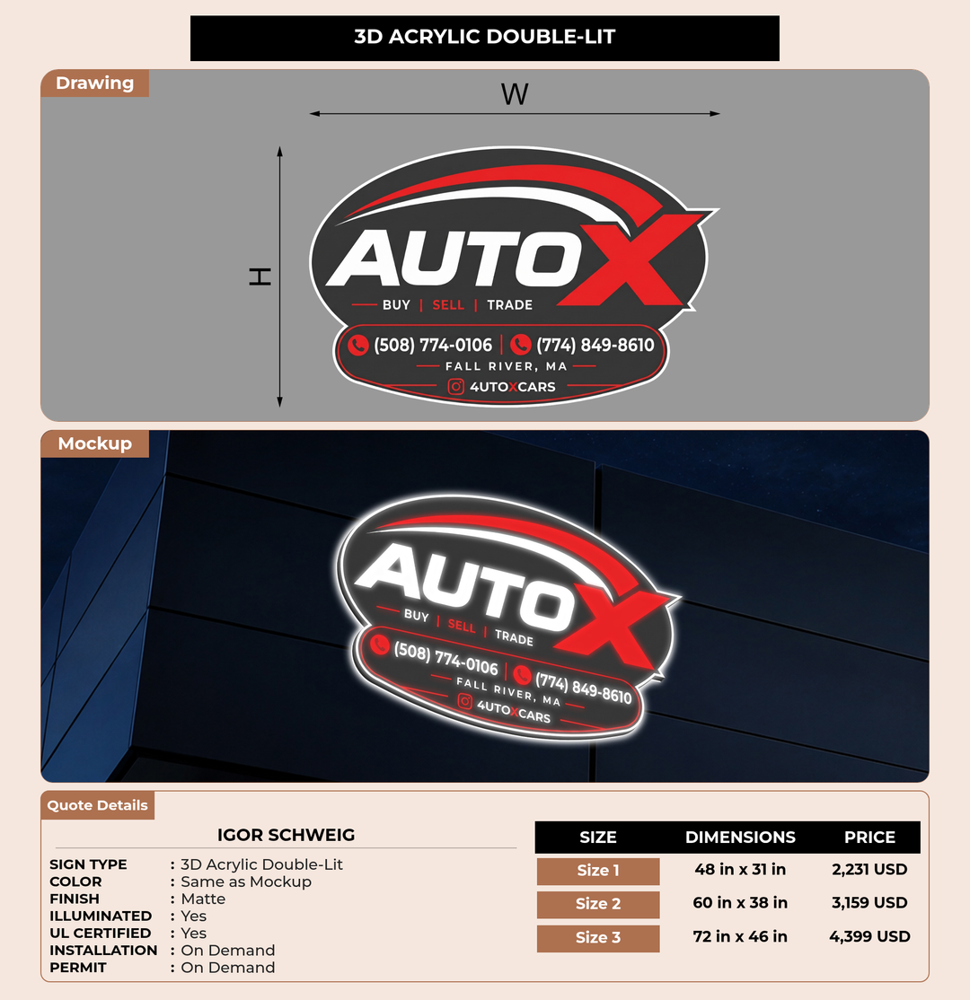 CUSTOM MOCKUP SIGN FOR Igor Schweig