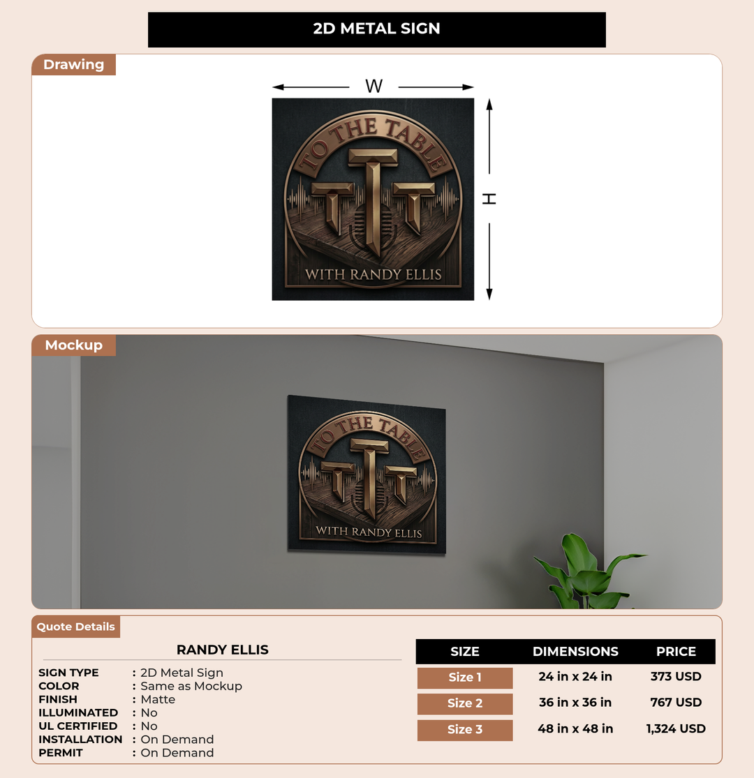 CUSTOM MOCKUP SIGN FOR Randy Ellis
