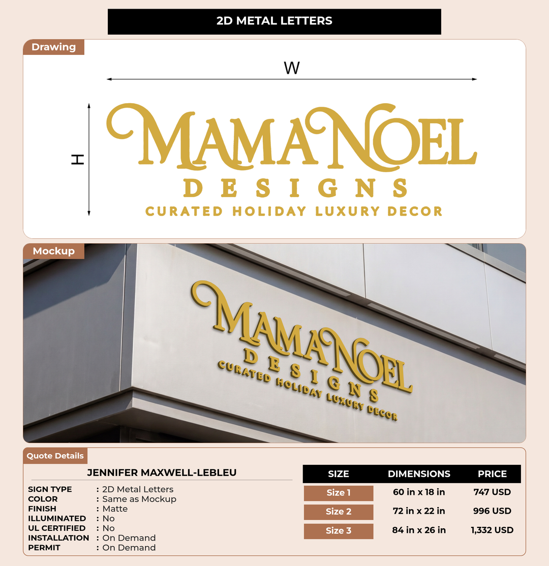 CUSTOM MOCKUP SIGN FOR Jennifer Maxwell-Lebleu