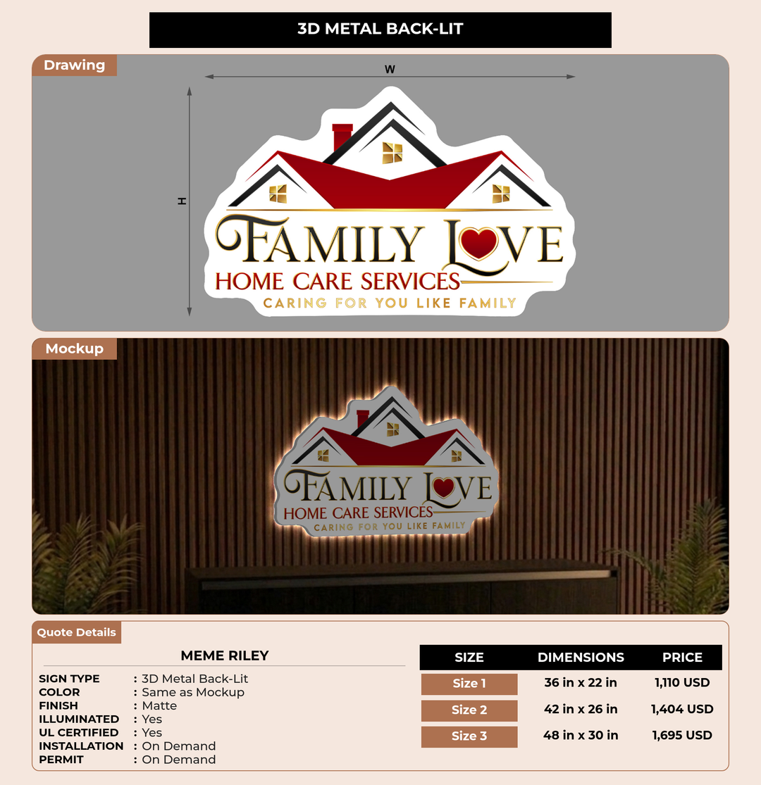 CUSTOM MOCKUP SIGN FOR MeMe Riley