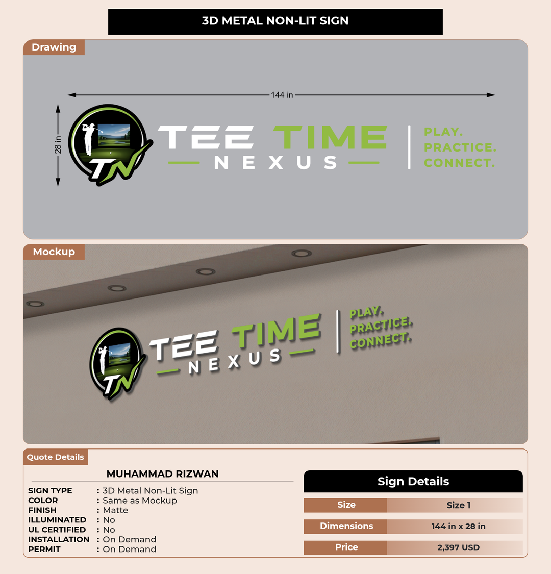 CUSTOM MOCKUP SIGN FOR MUHAMMAD RIZWAN