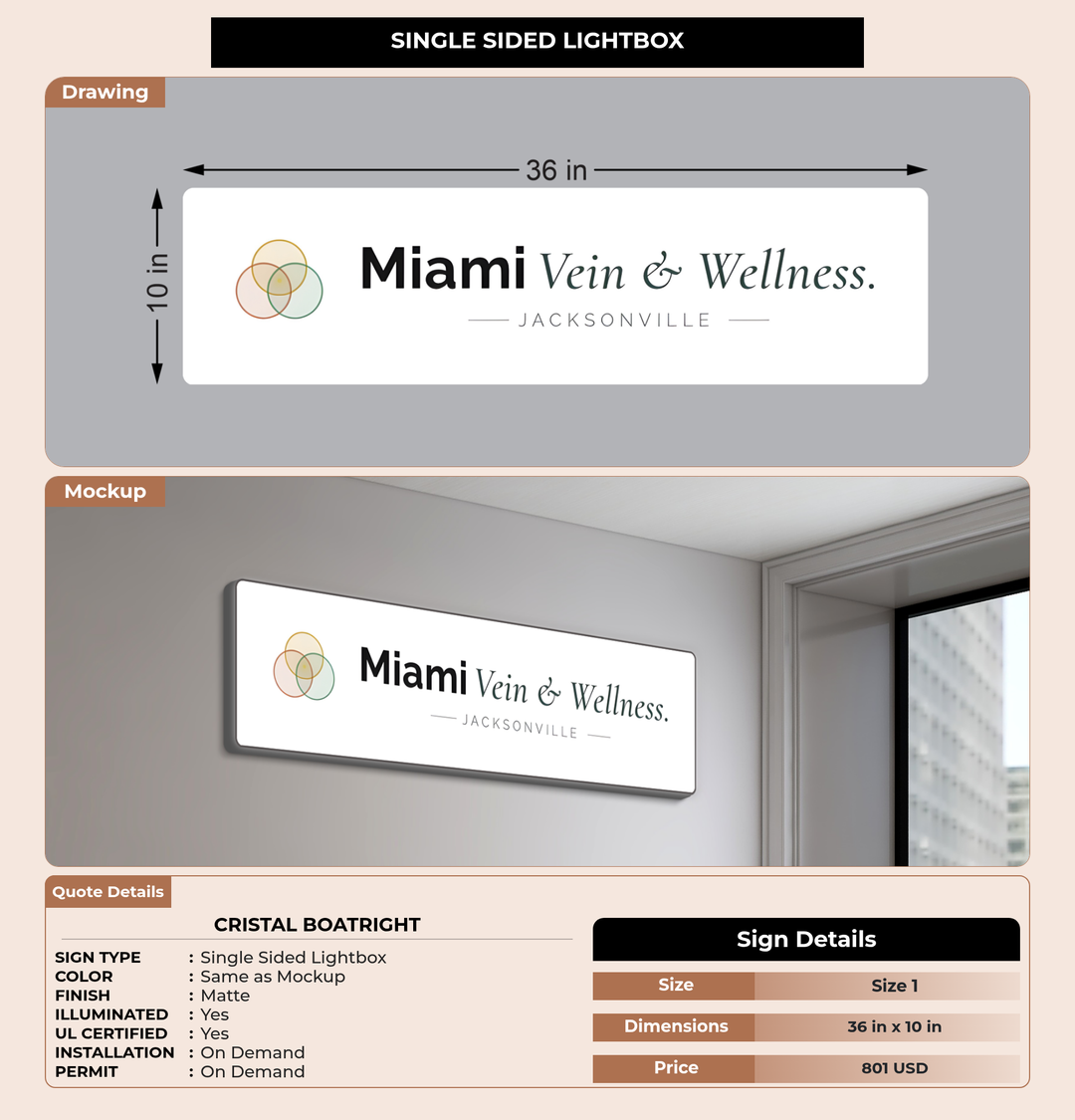 CUSTOM MOCKUP SIGN FOR Cristal Boatright