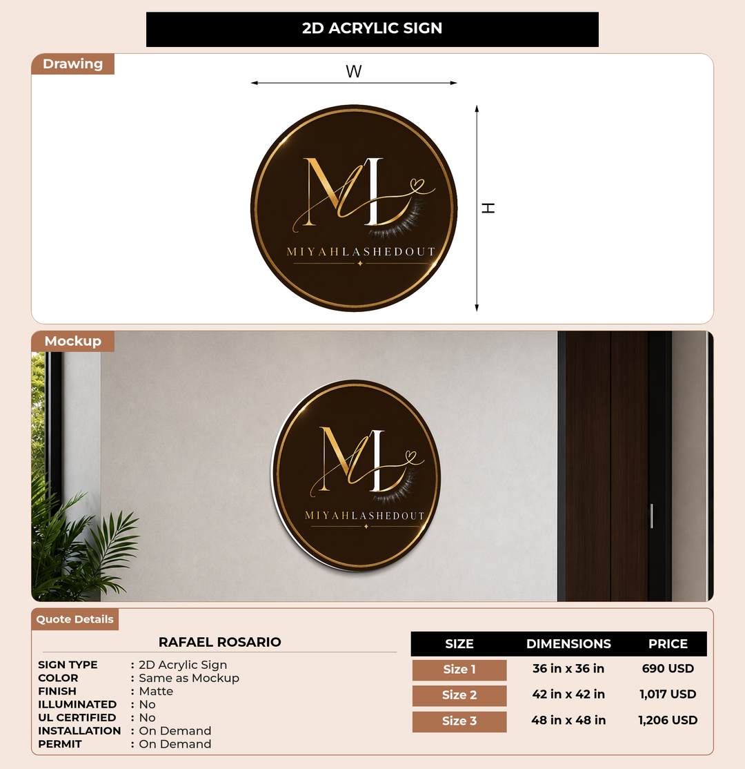 CUSTOM MOCKUP SIGN FOR Rafael Rosario