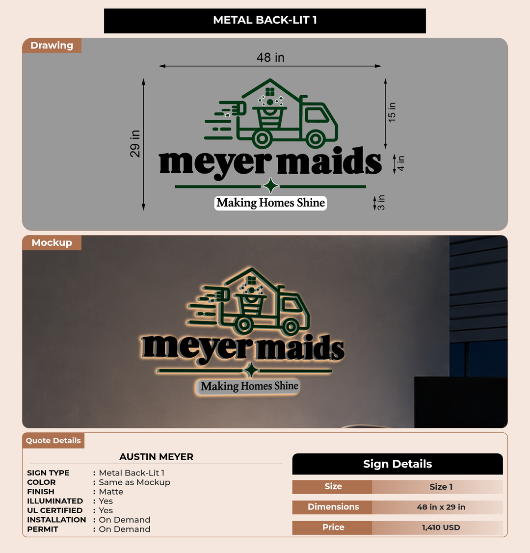CUSTOM MOCKUP SIGN FOR Austin Meyer