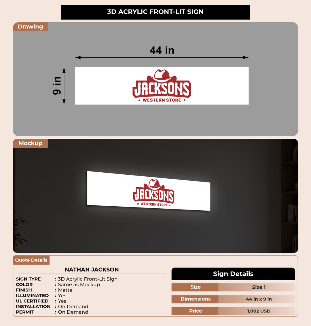 CUSTOM MOCKUP SIGN FOR Nathan Jackson