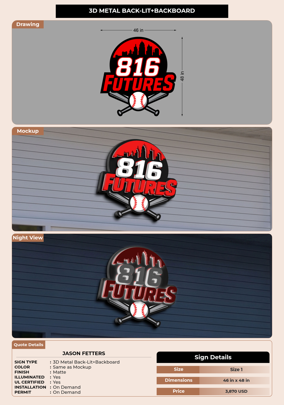 CUSTOM MOCKUP SIGN FOR Jason Fetters