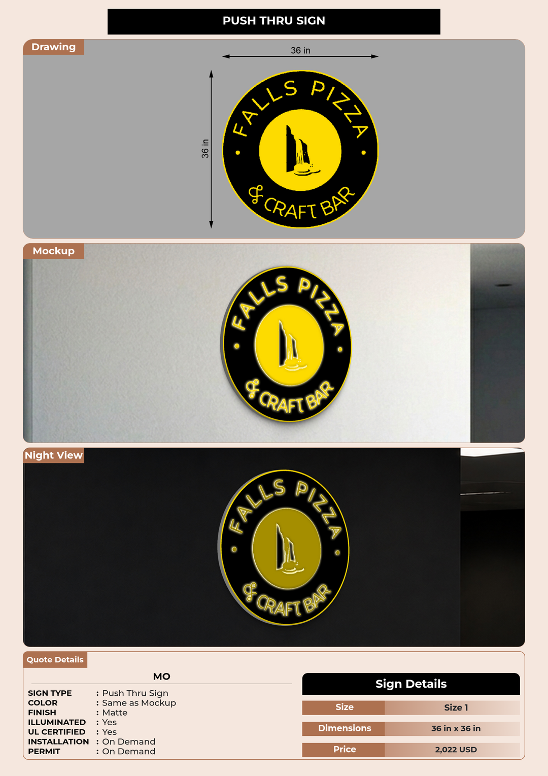 CUSTOM MOCKUP SIGN FOR Mo