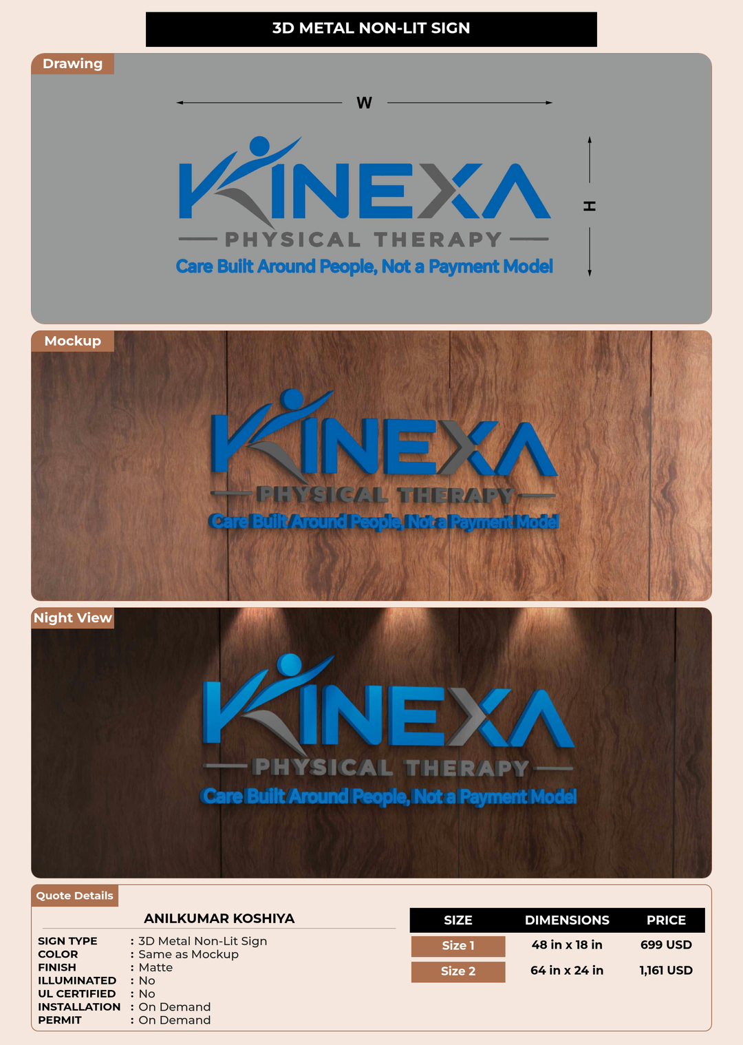 CUSTOM MOCKUP SIGN FOR Anilkumar Koshiya
