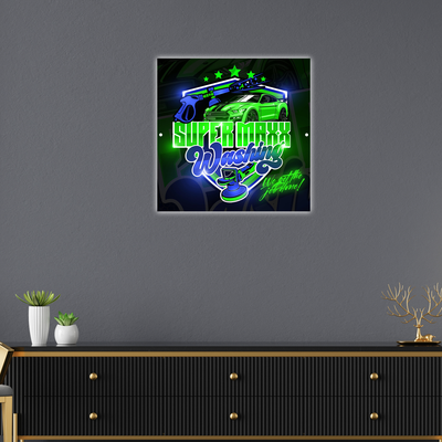 Neon acrylic for Anfernee hamilton