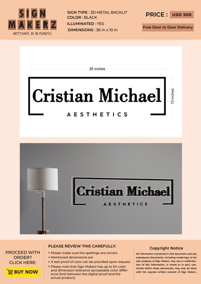 Custom Signs for Aliayh Womack