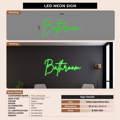 Business Signage for Pete Afrasiabi