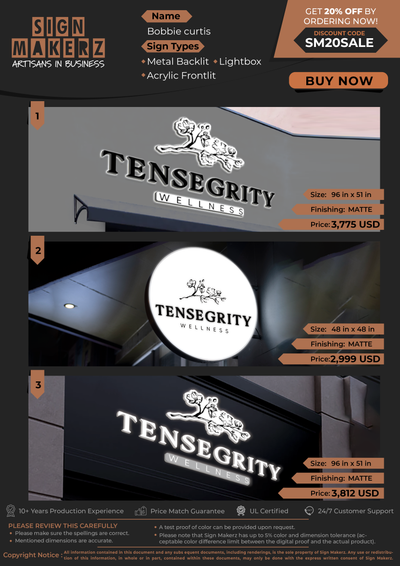Business Signs for Bobbie curtis