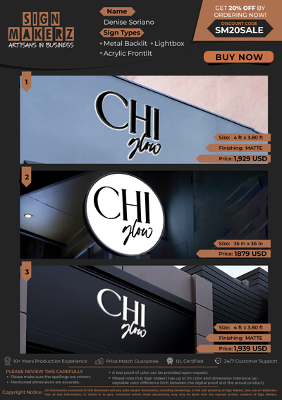 Business Signs For Denise Soriano