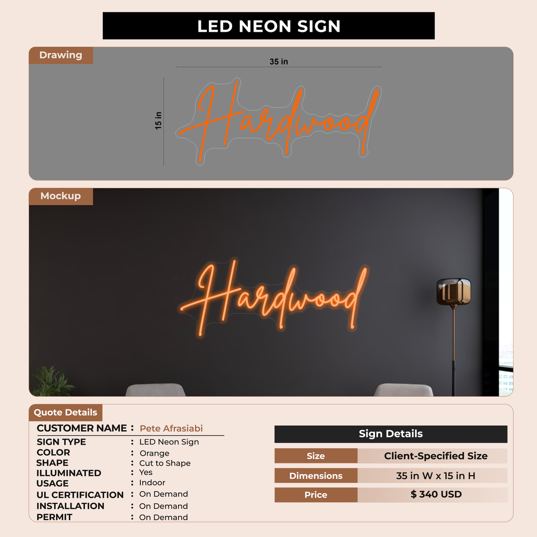 Business Signage for Pete Afrasiabi