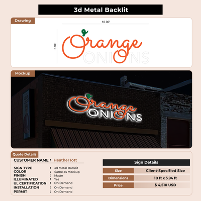 Business signage for Heather Iott