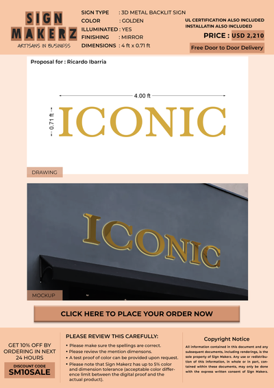 Business signage for Jamie Reese