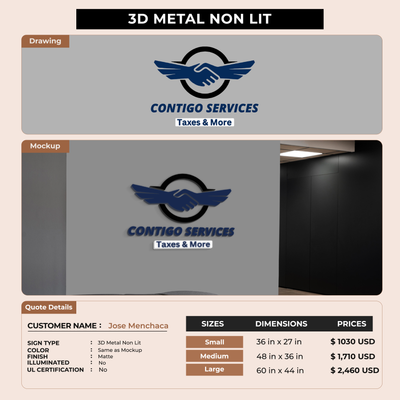 Custom Signs For Jose Menchaca