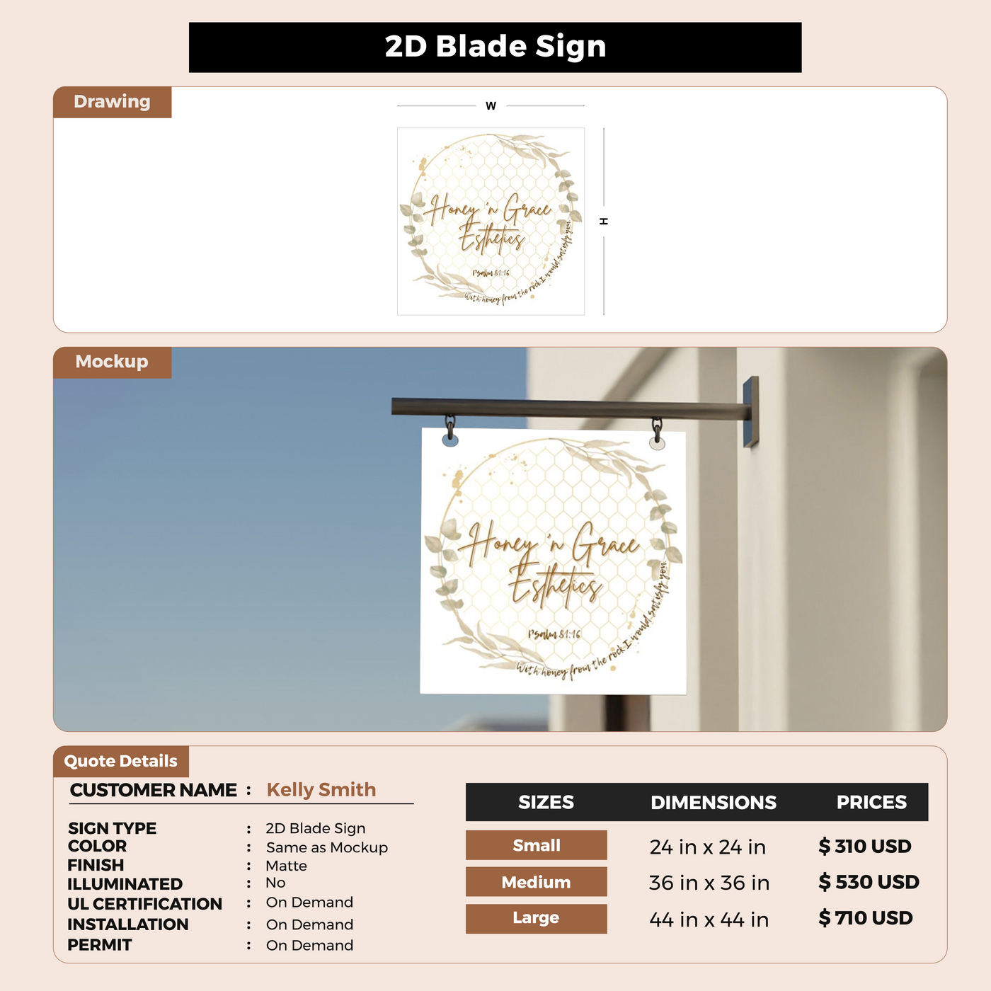 Business Signage eif rKelly Smith