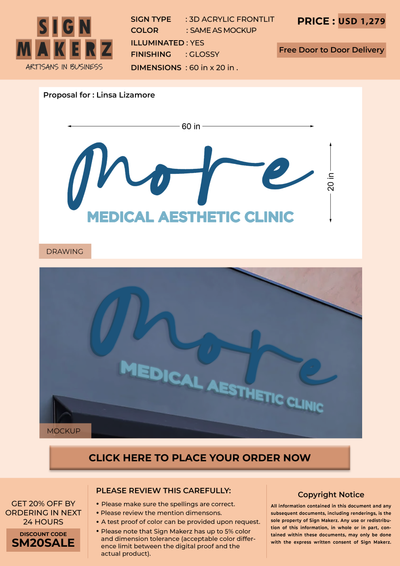 Business Signs for Linsa Lizamore