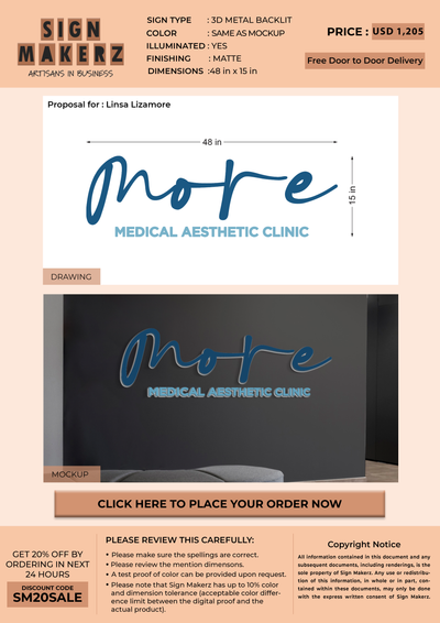 Business Signs for Linsa Lizamore