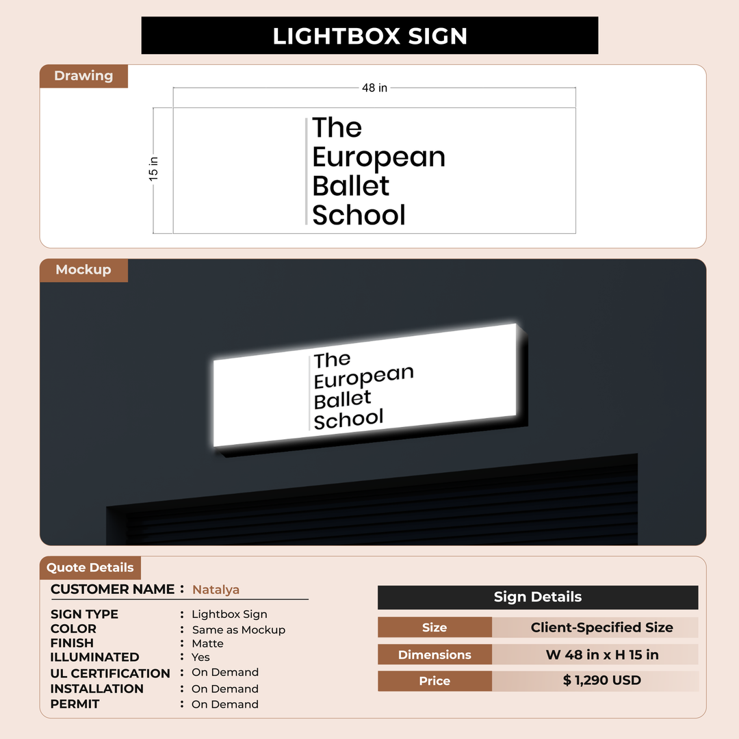 Custom Sign For Natalya
