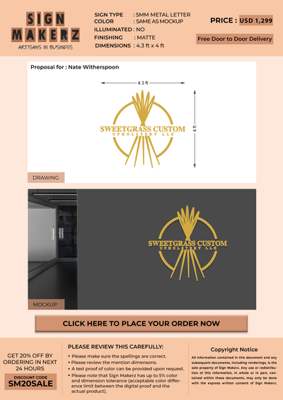 Business signage for Edward Chambers