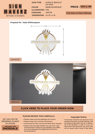 Business signage for Edward Chambers