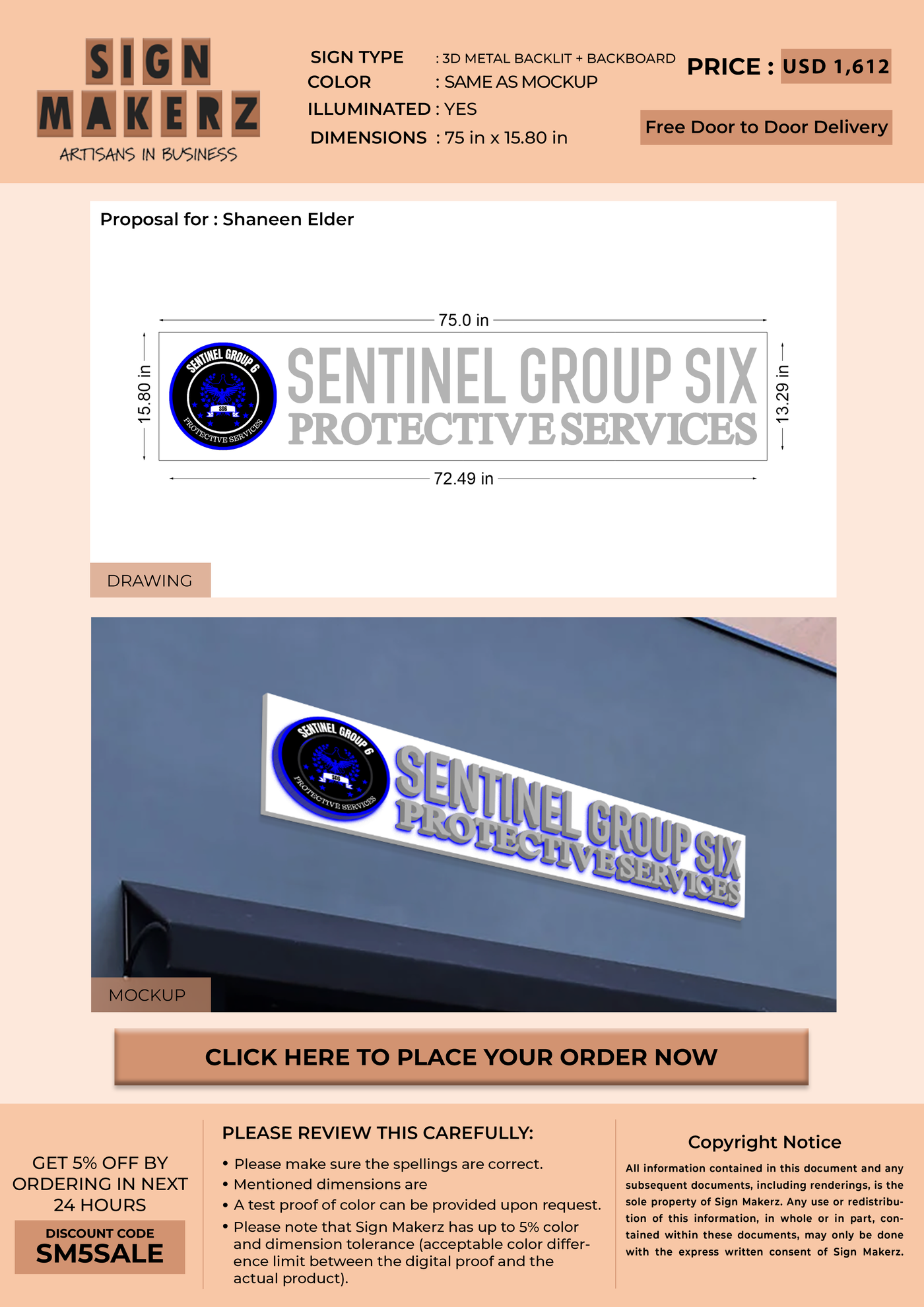 Business Signs for Shaneen Elder