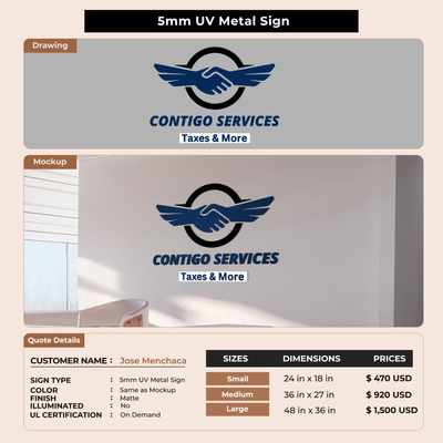 Custom Signs For Jose Menchaca