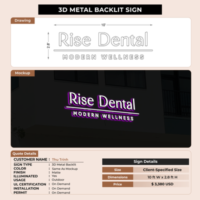 CUSTOM MOCKUP SIGN FOR Thu Trinh