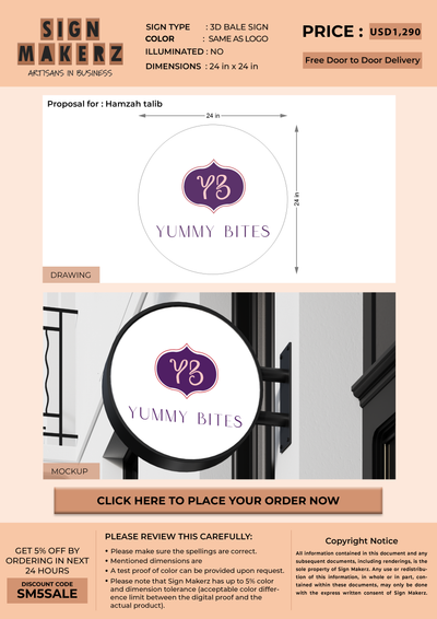 Business Signs for Hamzah talib