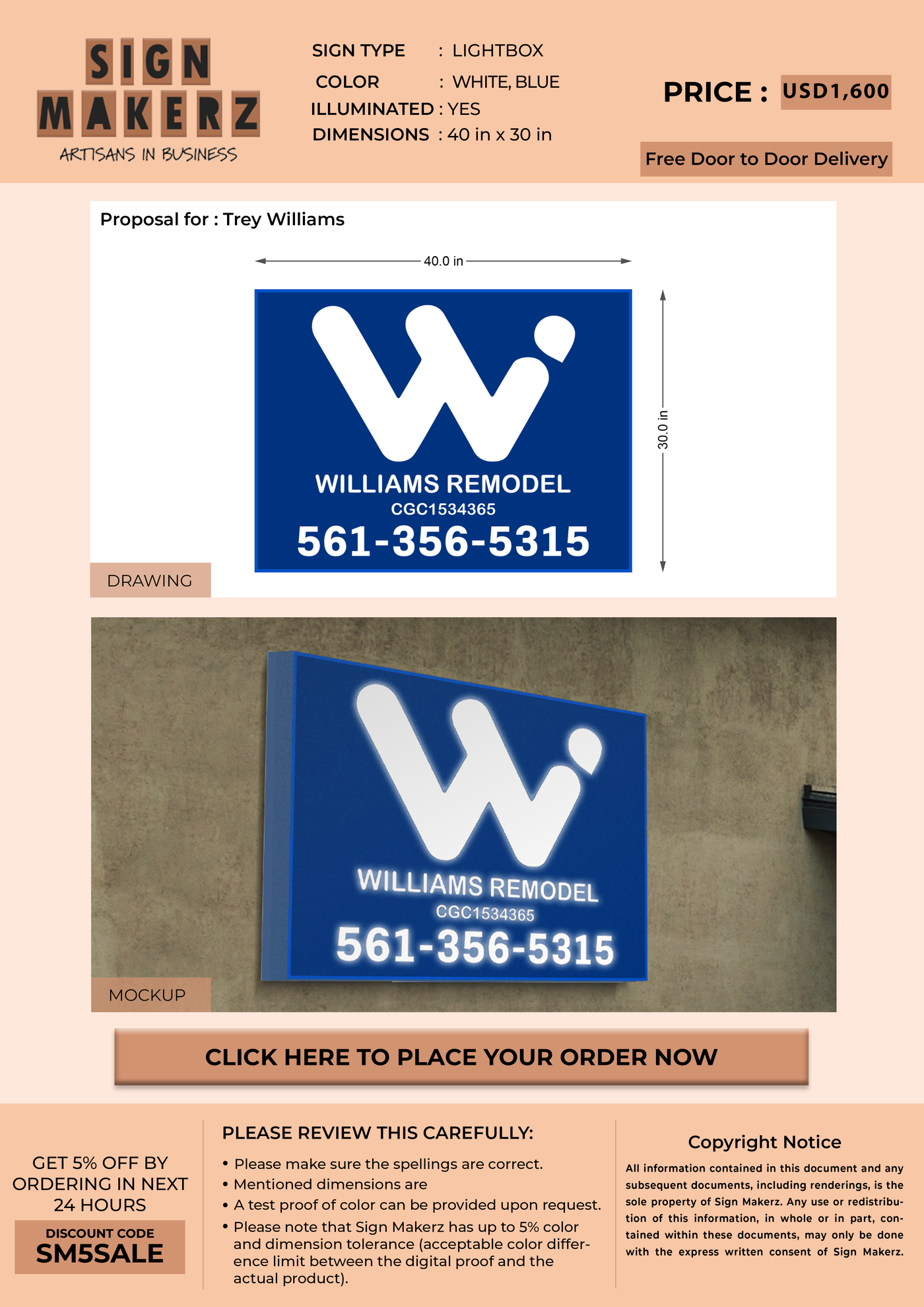 lightbox for Trey Williams