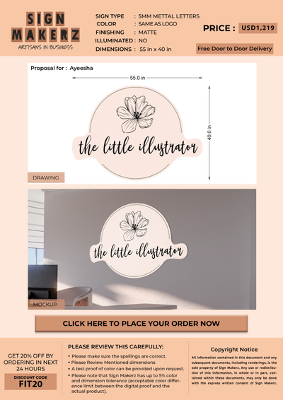 Business Signs for Ayeesha