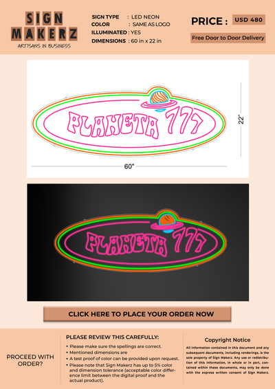 Custom Signs for Pamela Arcega