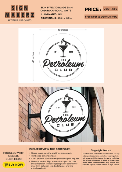 Business signage for Archie Edward