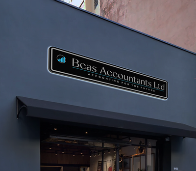 3D UV Metal Backlit Sign for Ryan Cairney