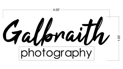 Business signage for Jessi Galbraith