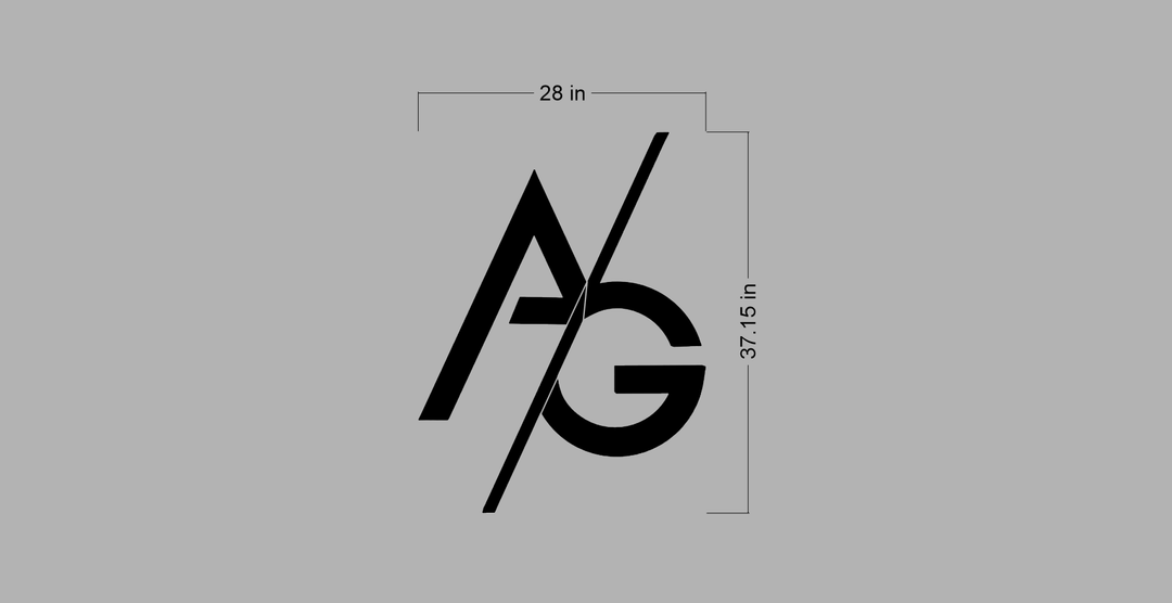 3D Metal Backlit Sign for Gabriel ramirez
