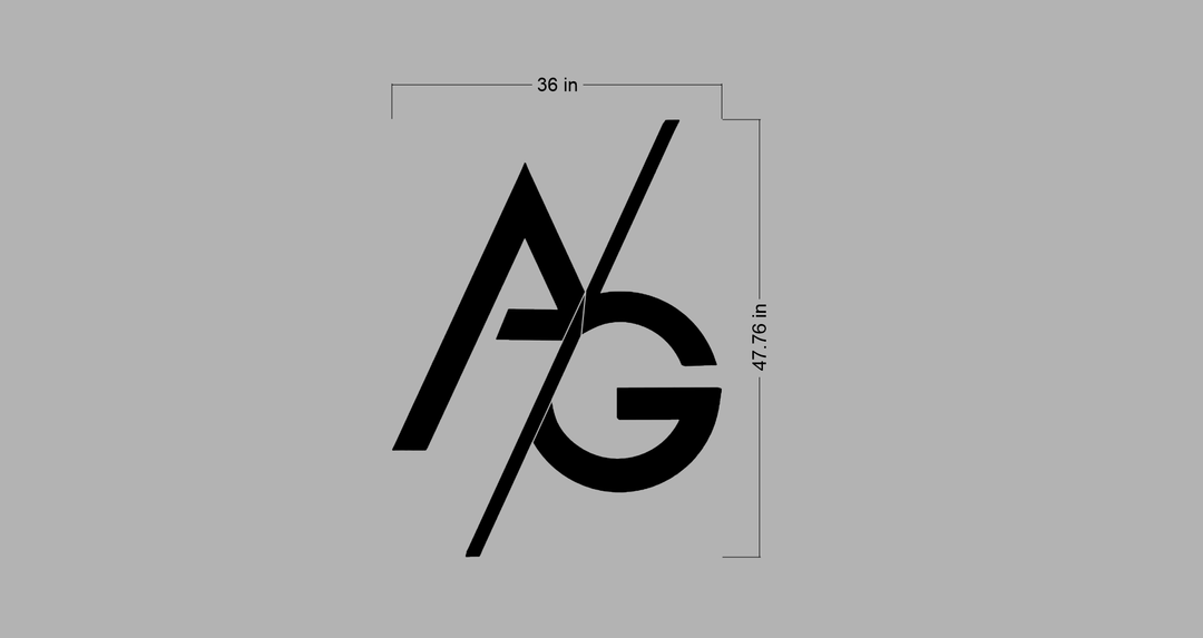 3D Metal Backlit Sign for Gabriel ramirez