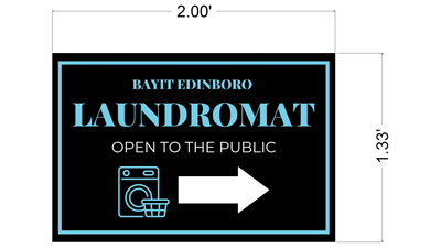 Lightbox Sign for Bayit Edinboro