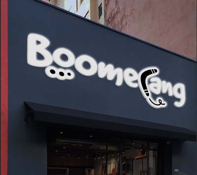 3D Acrylic Frontlit Sign for james