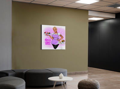 3D UV Acrylic Non-Lit Sign for Roslyn Jones
