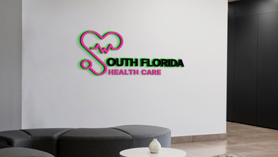 3D Metal Backlit Sign for genesis rubiera