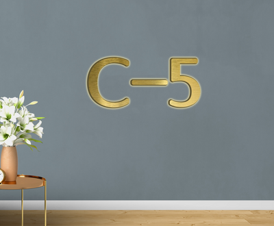 3d metal backlit signs for Stephanie Delles