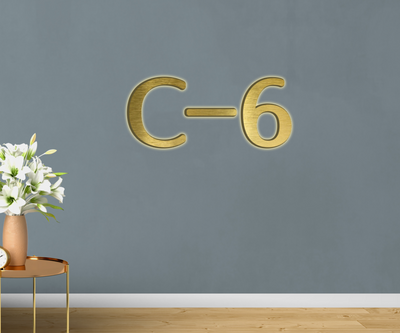 3d metal backlit signs for Stephanie Delles