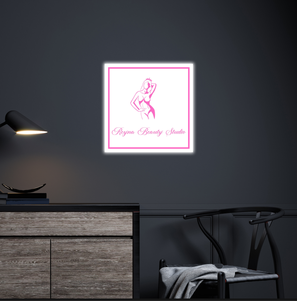 Neon acrylic for Maria Martinez