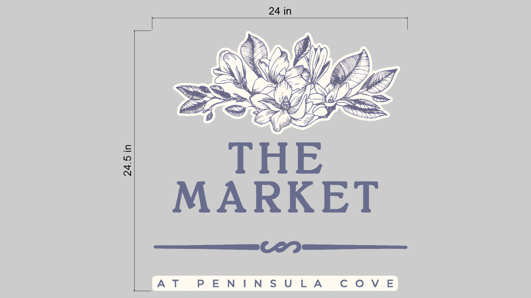 Business signage for Melissa