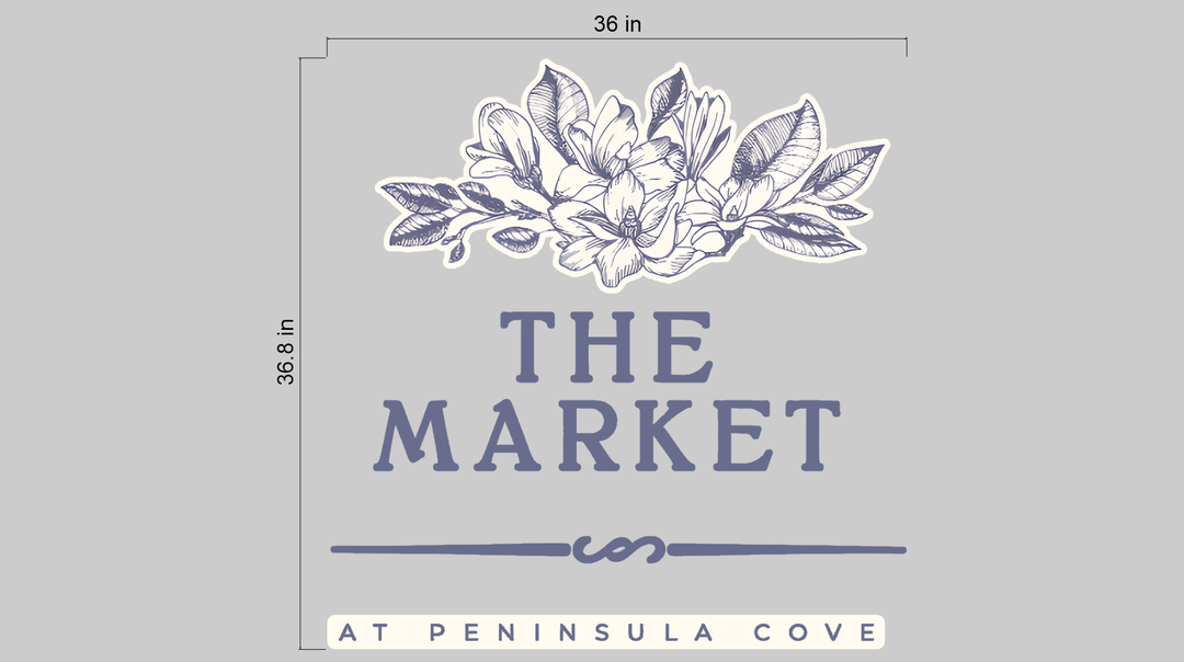 Business signage for Melissa