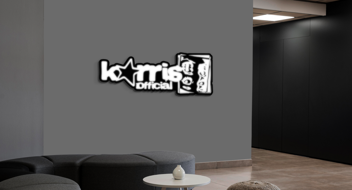 Business signage for Nicholas Farris