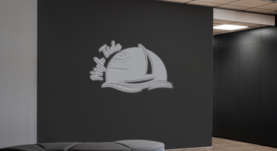 3d Metal Backlit Sign for Ben G